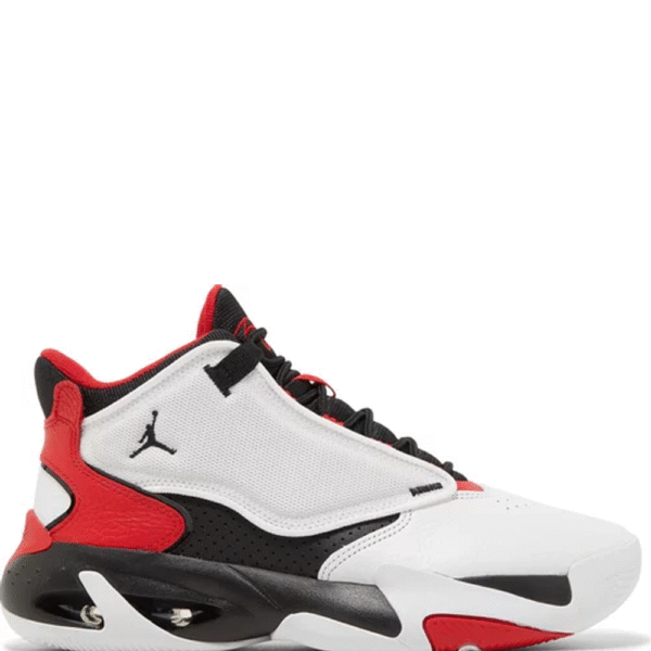 Jordan Max Aura 4 WHITE BLACK RED