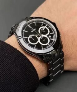 Rado hyperchrome Stainless steel black silver