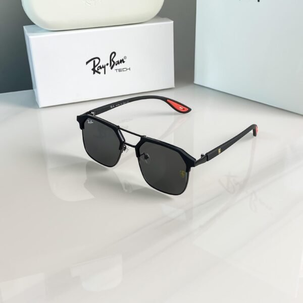 RAYBAN RB04 FULL BLACK FERRARI EDITION