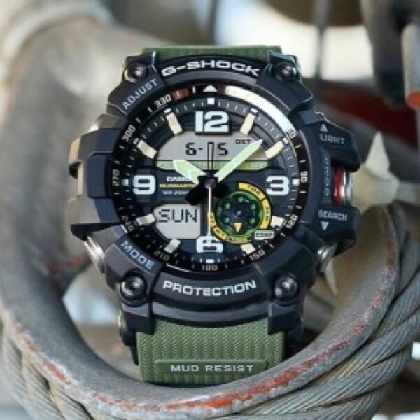 G SHOCK MUD MASTER TOP QUALITY Green Belt Watch