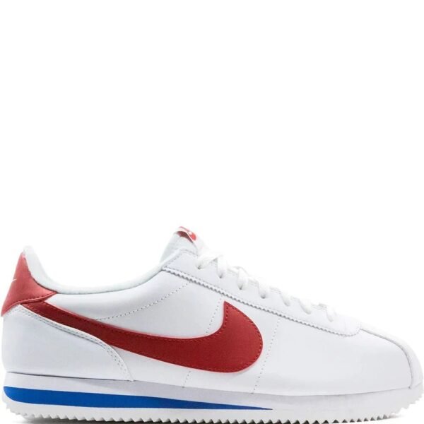nike cortez white red
