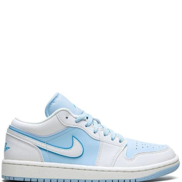 nik e air jordan 1 low everse ice blue