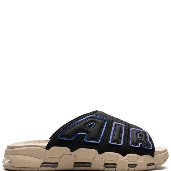 NIK E UPTEMPO BEIGE SLIDES