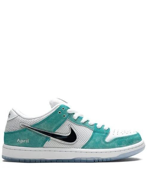 Nike April Skateboards X Sb Dunk Low Turbo Green