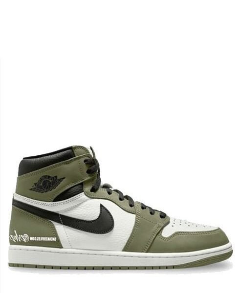 NIKE AIR JORDAN 1 HIGH MEDIUM OLIVE SEMI UA