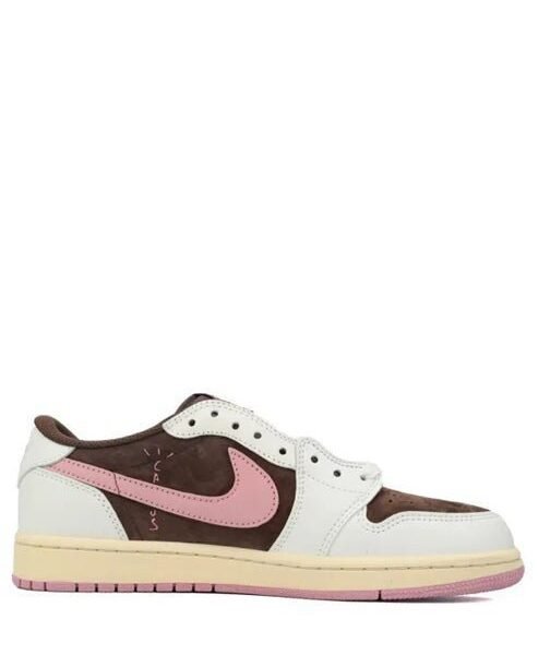 NIKE AIR JORDAN 1 LOW X TRAVIS SCOTT DARK PONY PINK
