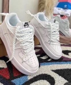 Branded Airforce 1 low rope white