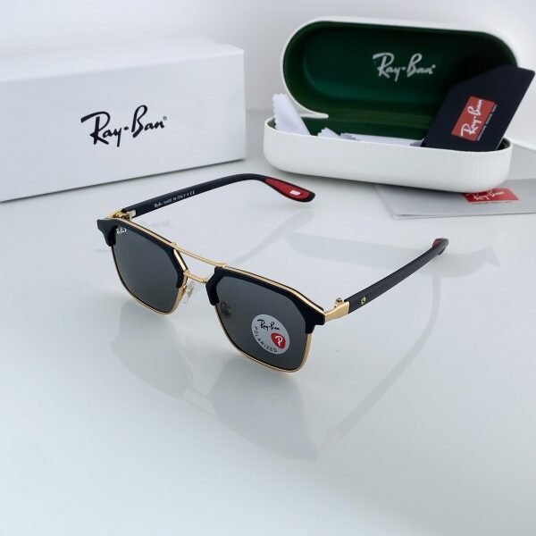Rayban04 gold black