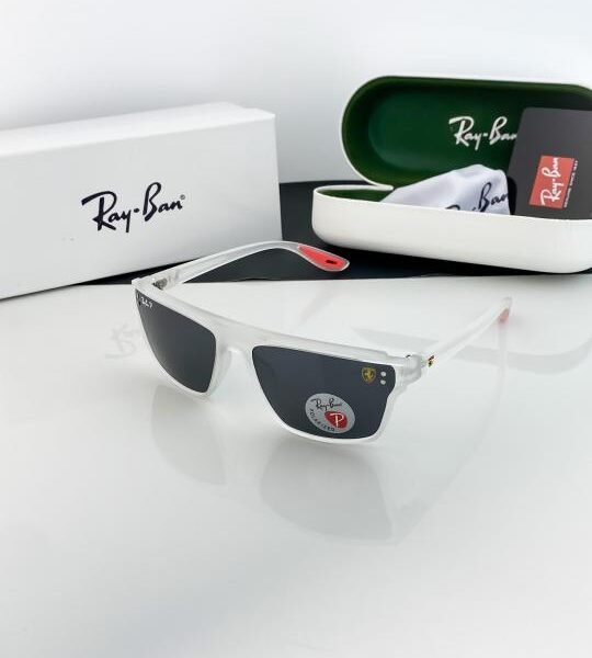 RAYBAN WHITE BLACK 3576
