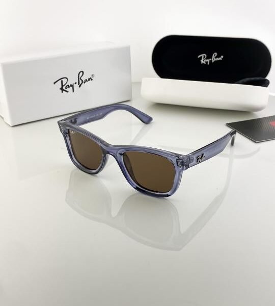 RAYBAN BLUE BROWN REVERSE 63