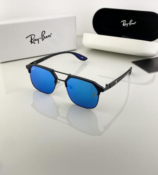 RAYBAN 04 BLACK BLUE MERCURY