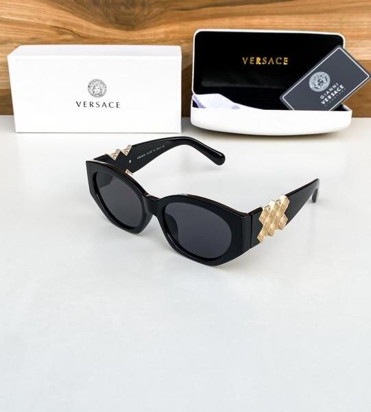 Versace Gold Black 4200 Sunglasses