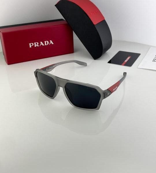 Prada Grey Black SP91 Sunglasses