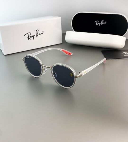 RAYBAN WHITE BLACK 02 3675