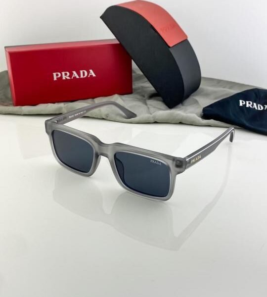Prada Grey Black 25Z Sunglasses