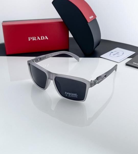 Prada Grey Black 90 Sunglasses