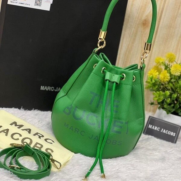 MARC JACOBS BUCKET GREEN PRIMUIM BAG WITH BOX (MJ-1143)