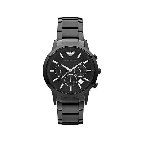EMPORIO ARMANI CHRONOGRAPH FULL BLACK WATCH